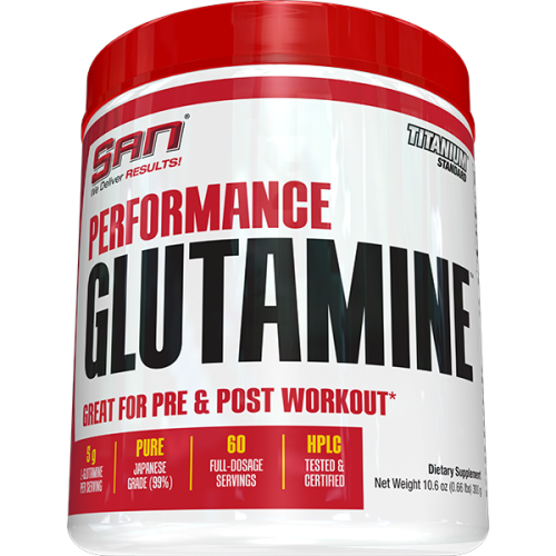 San Performance Glutamine, 1200 Grams